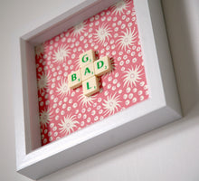 Load image into Gallery viewer, Wonderfully Unique Wall Art by Scrabble Bandit: 'BAD GAL'