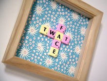 Load image into Gallery viewer, Wonderfully Unique Wall Art by Scrabble Bandit: 'Twat Face'