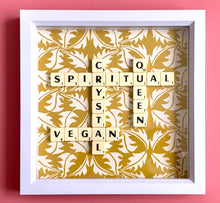 Load image into Gallery viewer, Personalised, bespoke Scrabble Art