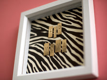 Load image into Gallery viewer, Wonderfully Unique Wall Art by Scrabble Bandit: &#39;Hip Mama&#39; from their Limited edition Brass Collection
