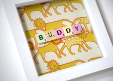 Load image into Gallery viewer, Wonderfully Unique Wall Art by Scrabble Bandit: &#39;BUDDY&#39;
