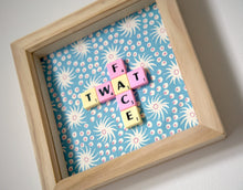 Load image into Gallery viewer, Wonderfully Unique Wall Art by Scrabble Bandit: &#39;Twat Face&#39;
