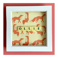 Load image into Gallery viewer, Personalised, bespoke Scrabble Art 
